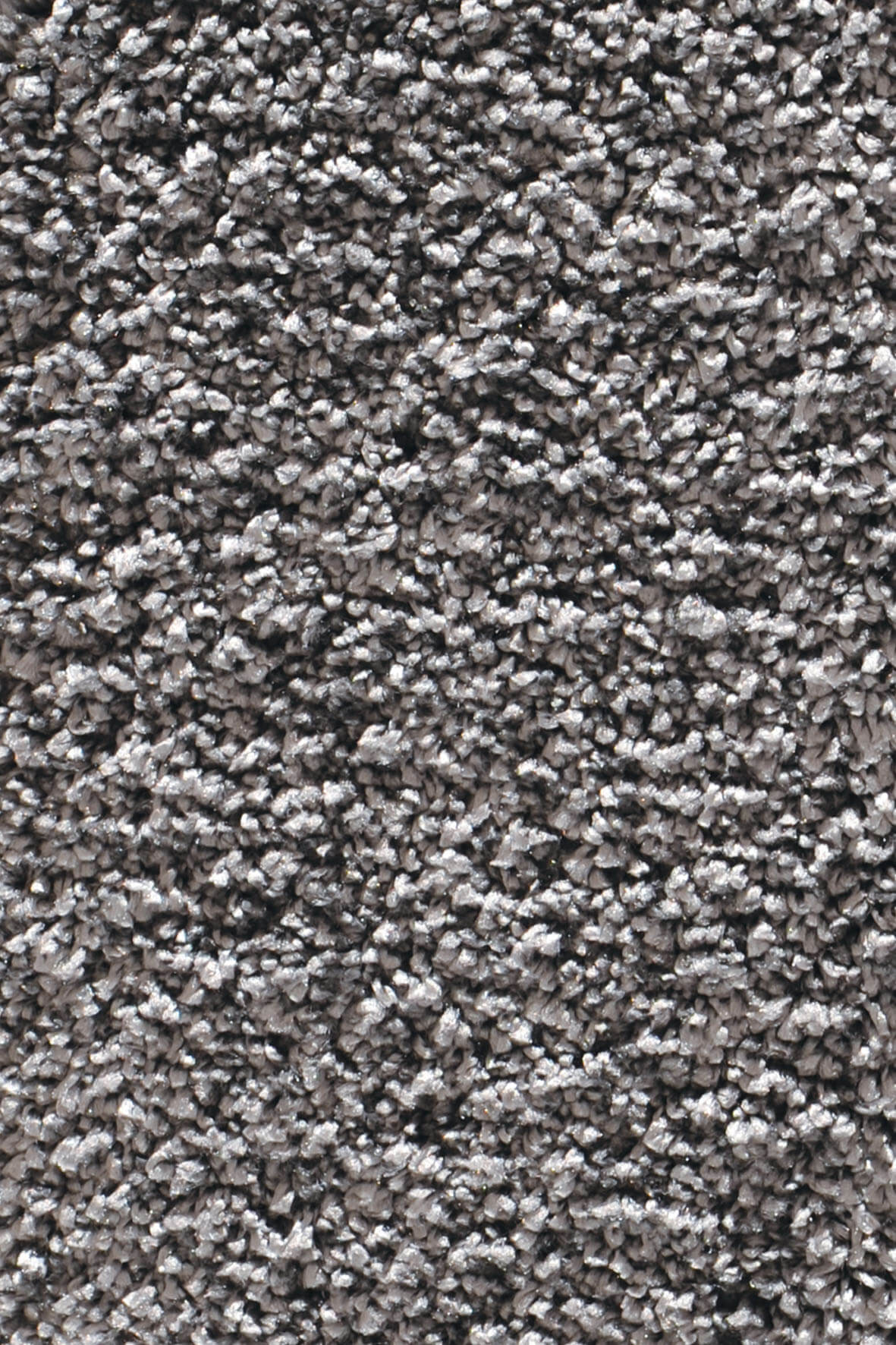 Close-up of gray textured carpet