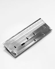 Single Edge Bar, Shiny Sliver, 35mm