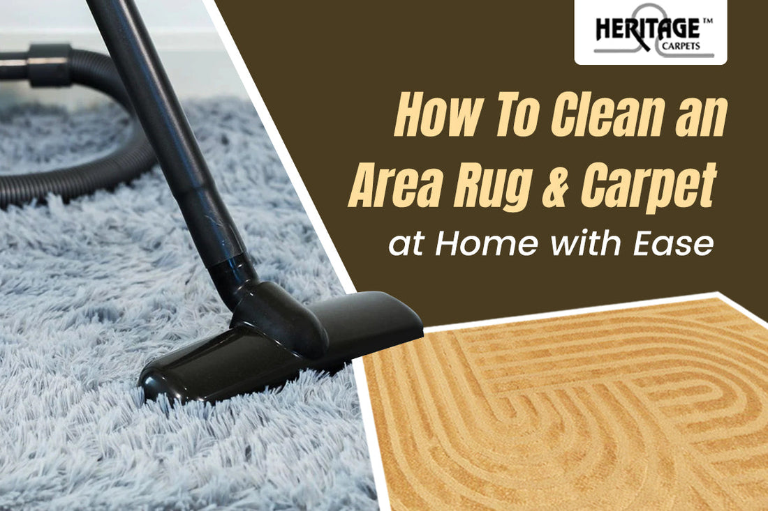  How To Clean an Area Rug & Carpet at Home with Ease 