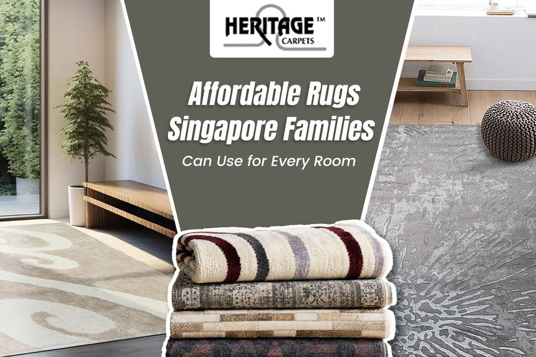 Affordable Rugs Singapore Families Can Use for Every Room
