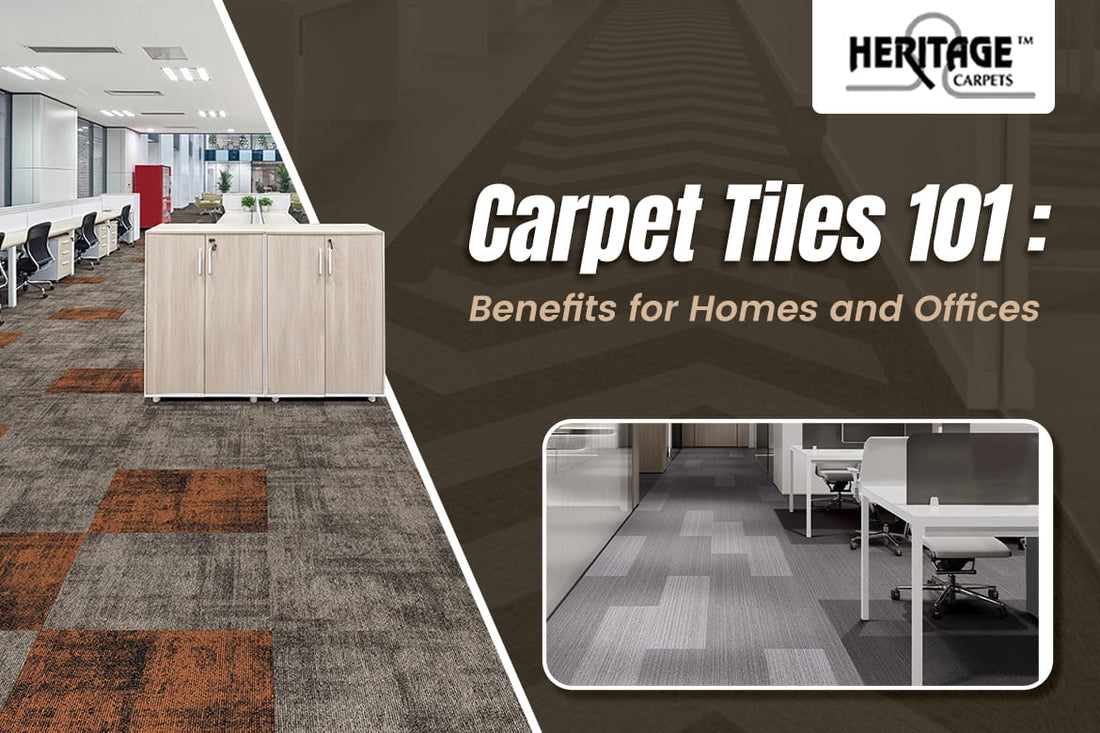 Carpet Tiles 101: Benefits for Homes and Offices