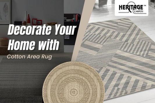 Decorate Your Home with Cotton Area Rug 