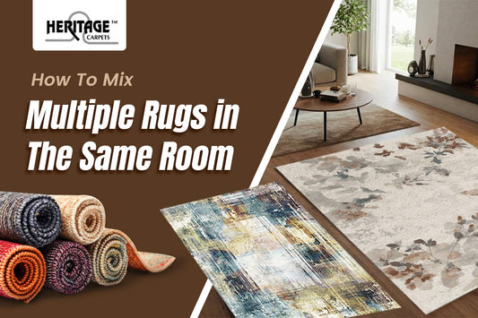 How To Mix Multiple Rugs in The Same Room 