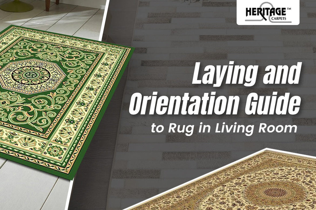 Laying and Orientation Guide to Rug in Living Room