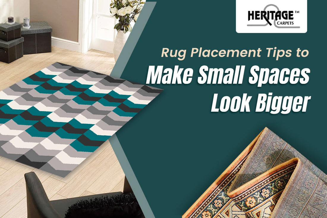Rug Placement Tips to Make Small Spaces Look Bigger