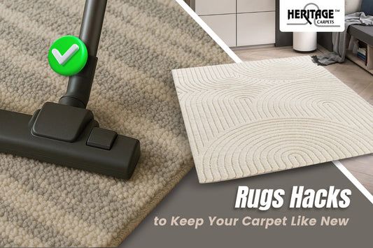 Rugs Hacks to Keep Your Carpet Like New 