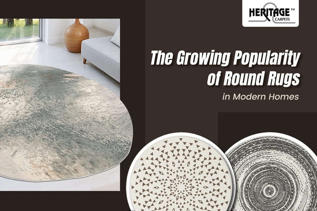 The Growing Popularity of Round Rugs in Modern Homes