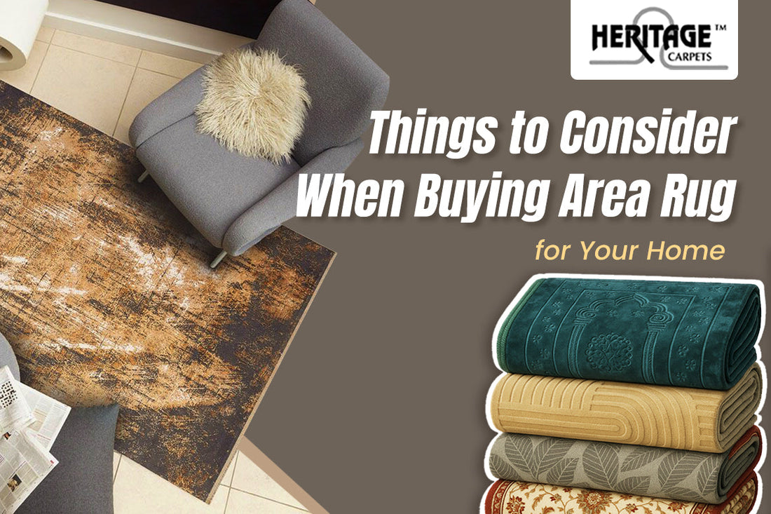 Things to Consider When Buying Area Rug for Your Home 