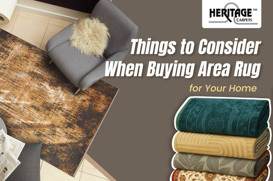 Things to Consider When Buying Area Rug for Your Home 