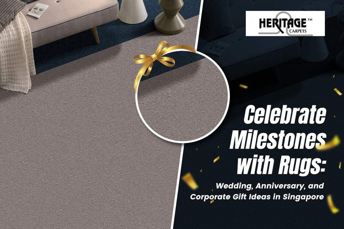 Celebrate Milestones with Rugs: Wedding, Anniversary, and Corporate Gift Ideas in Singapore 