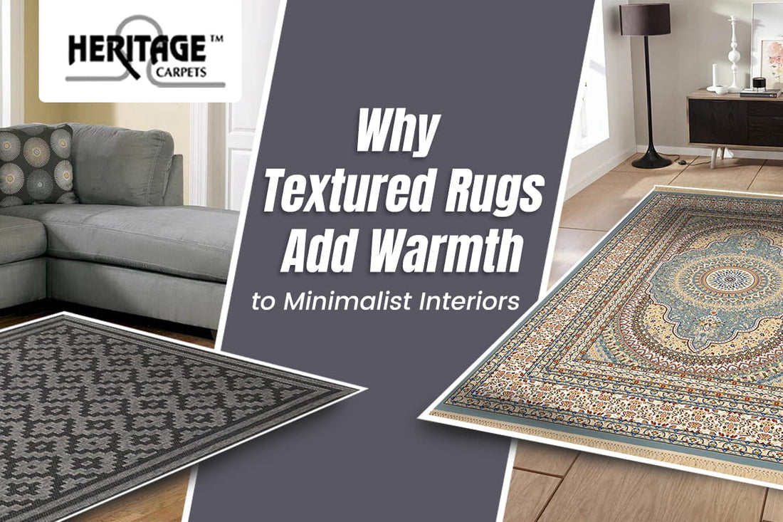 Why Textured Rugs Add Warmth to Minimalist Interiors