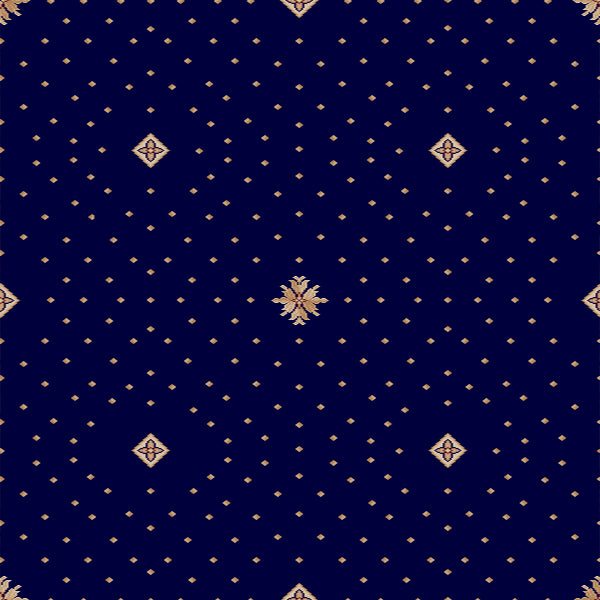 495N-Spectrum Blue (Pattern Repeat: 100cm x 100cm)