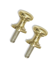 BRASS STAIR ROD WITH END CAP & BRACKET