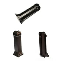 End Caps For Aluminium Skirting Board - Outer Corner