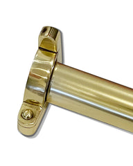 Hollow Stair Rod With Brass Stair Rod Bracket