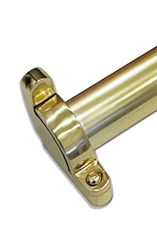 Hollow Stair Rod With Brass Stair Rod Bracket